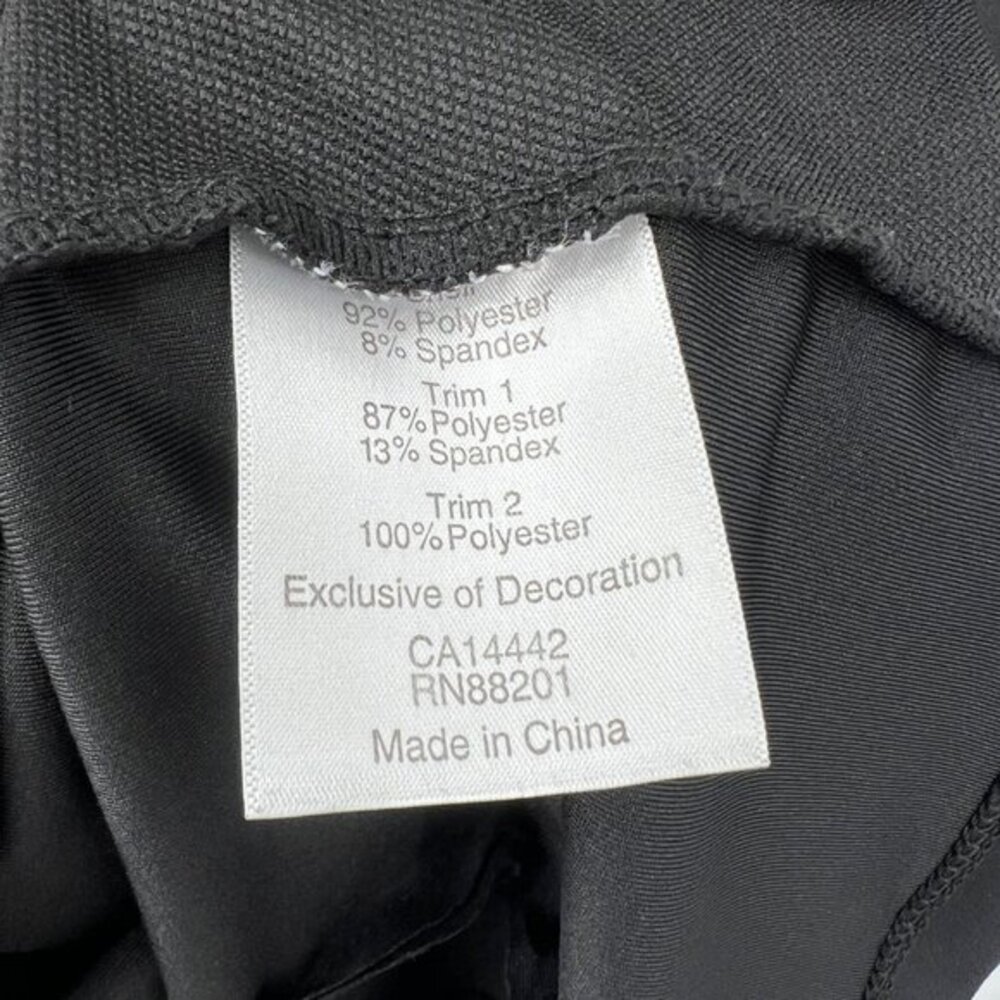 Mondetta activewear tennis dress polo shirt style quick dry black athleisure L - Picture 13 of 13